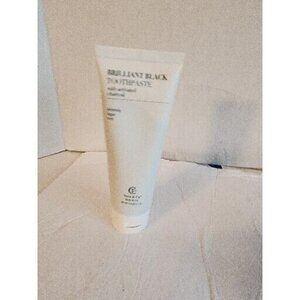 Terra & Co. Brilliant Black Activated Charcoal Toothpaste 4 Oz New Sealed $25